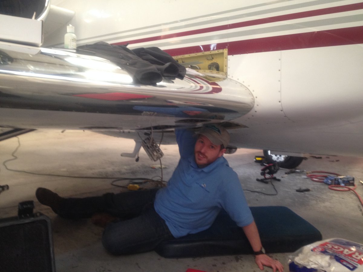 Cessna Citation Wing Spar Inspection